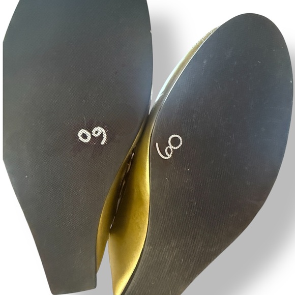 Vintage Colin Stuart Metallic gold Brown Lace Wedge Moon Boots Knee High 6.5 - Picture 10 of 15